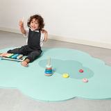 Tapis de jeu & d'éveil nuage - Vert menthe