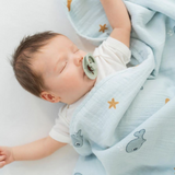 Couverture bébé en coton bio - Wally