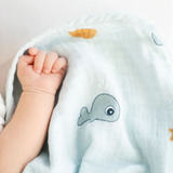 Couverture bébé en coton bio - Wally