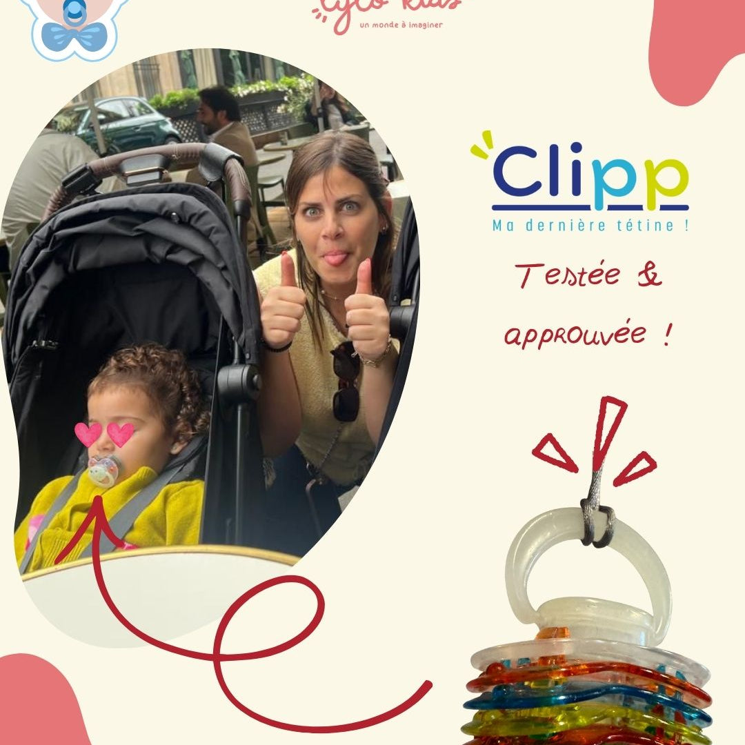 La tétine magique Clipp : notre expérience d’un sevrage en douceur