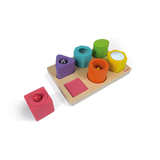 Puzzle 6 cubes sensoriels sonore en bois