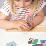 Jeu éducatif science et géographie - Cartes Séquences/Le Jardin