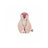 Peluche Veilleuse Manchot - Rose