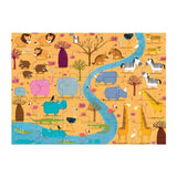 Coffret Puzzle & livret - Les Animaux d'Afrique
