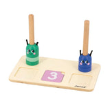 Jeu éducatif chiffres et lettres - Composition et Comparaison des nombres