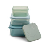 Lot de 3 boîtes à goûter gigognes - Dear Friends Bleu
