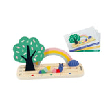 Jeu éducatif science et géographie - Se Repérer dans l'Espace/le Jardin