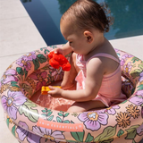 Piscine gonflable Bébé Pink Blossom - 60cm / Dès la naissance