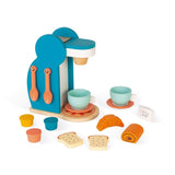 Set du petit déjeuner en bois - Machine à café incluse