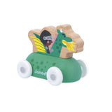 Voiture dragon en bois