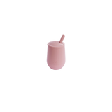 Gobelet d'apprentissage avec paille & couvercle - Mini cup Blush