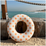Bouée de Bain gonflable à fleurs - 55cm