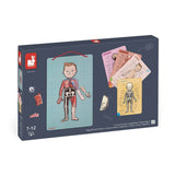 Jeu éducatif science et géographie - Body Magnet L'Anatomie/12 langues inclus