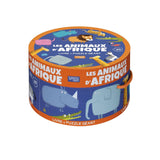 Coffret Puzzle & livret - Les Animaux d'Afrique