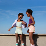 Lunettes de soleil BUZZ - 6-9 ans Rose Paillettes