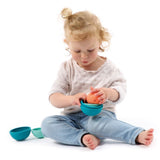 Balles sensorielles empilable en silicone  - Ball in ball