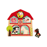 Puzzle musical en bois - La Ferme