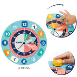Horloge éducative en mousse - J'apprends l'heure