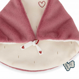 Doudou Plat Manchot - Rose