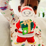 Coloriage gonflable à suspendre - Spécial Noël