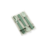 Lot de 3 cuillères Easy Grip Foodie - Vert