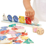 Jeu de formes et couleurs - Tri des Formes, Couleurs et Tailles/Les Oiseaux