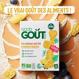 Biscuits Animaux Bio au citron - Dès 10 mois