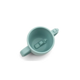 Tasse d'apprentissage à double anses - Peekaboo Croco Bleu